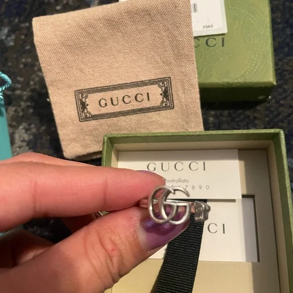 Gucci double G key ring - Picture 2 of 7
